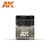 AK-Interactive Real Color - festék - GRAU – GREY RAL 7003 (RLM 02) - RC052