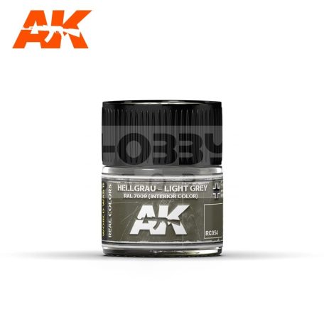 AK-Interactive Real Color - festék - HELLGRAU – LIGHT GREY RAL 7009 (INTERIOR COLOR) - RC054