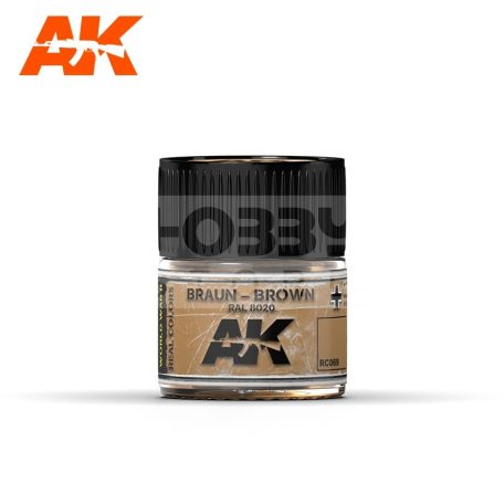 AK-Interactive Real Color - festék - BRAUN – BROWN RAL 8020 - RC069