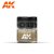 AK-Interactive Real Color - festék - Graubeige – Grey Beige RAL 1040-F9 - RC089