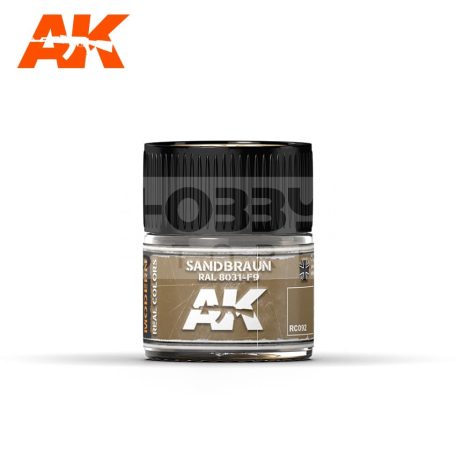 AK-Interactive Real Color - festék - Sandbraun RAL 8031-F9 - RC092