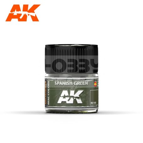 AK-Interactive Real Color - festék - SPANISH GREEN - RC105