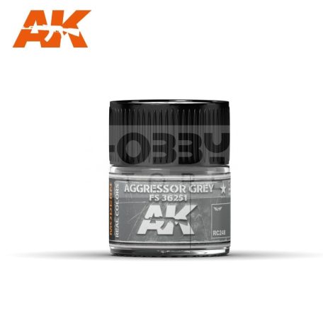 AK-Interactive Real Color - festék - AGGRESSOR GREY FS 36251 - RC248