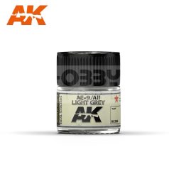   AK-Interactive Real Color - festék - AE-9 / AII LIGHT GREY - RC308