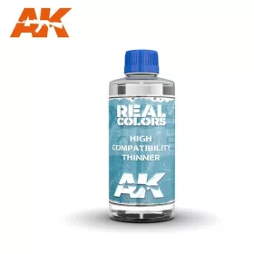   AK-Interactive Real Colors thinner - akrilfesték hígító folyadék 200 ml RC701