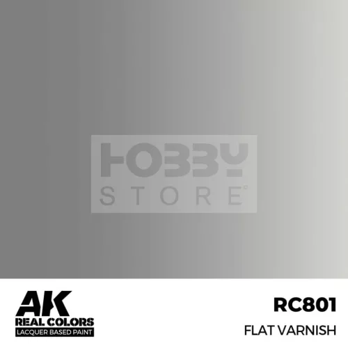 AK-Interactive Real Color - lakk - Flat Varnish RC801