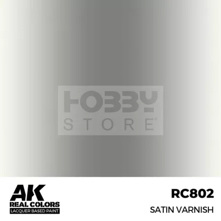 AK-Interactive Real Color - lakk - Satin Varnish RC802
