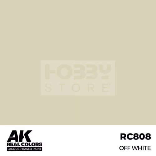 AK-Interactive Real Color - makett festék - Off White RC808
