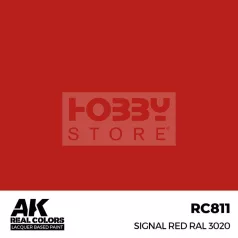   AK-Interactive Real Color - makett festék - Signal Red RAL 3020 RC811