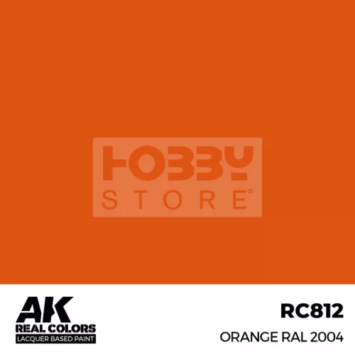AK-Interactive Real Color - makett festék - Orange RAL 2004 RC812