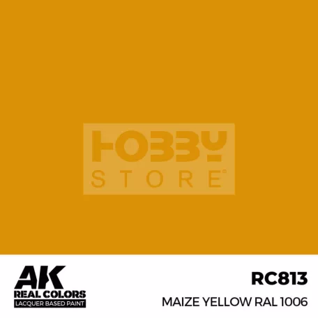 AK-Interactive Real Color - makett festék - Maize Yellow RAL 1006 RC813