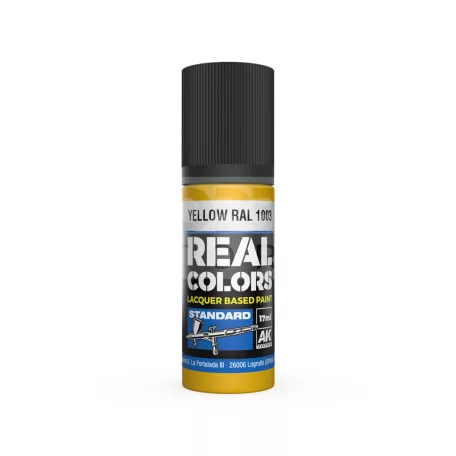 AK-Interactive Real Color - makett festék - Yellow RAL 1003 RC814