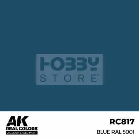 AK-Interactive Real Color - makett festék - Blue RAL 5001 RC817