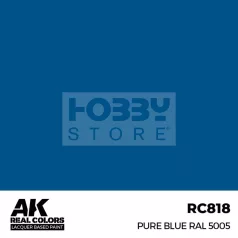   AK-Interactive Real Color - makett festék - Pure Blue RAL 5005 RC818