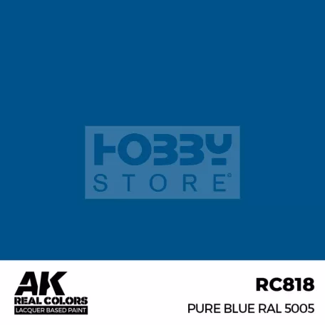 AK-Interactive Real Color - makett festék - Pure Blue RAL 5005 RC818