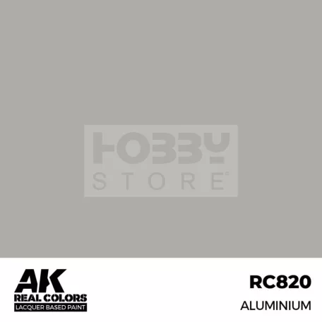 AK-Interactive Real Color - makett festék - Aluminium RC820