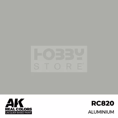 AK-Interactive Real Color - makett festék - Aluminium RC820