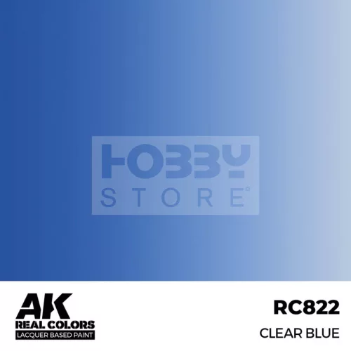 AK-Interactive Real Color - makett festék - Clear Blue RC822