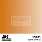 AK-Interactive Real Color - makett festék - Clear Orange RC824