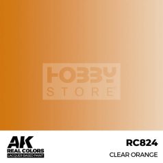   AK-Interactive Real Color - makett festék - Clear Orange RC824