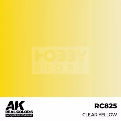   AK-Interactive Real Color - makett festék - Clear Yellow RC825