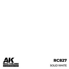   AK-Interactive Real Color - makett festék - Solid White RC827
