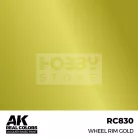 AK-Interactive Real Color - makett festék - Wheel Rim Gold RC830