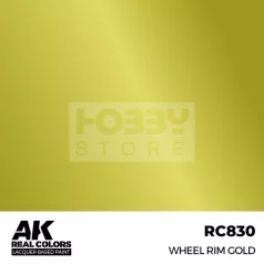   AK-Interactive Real Color - makett festék - Wheel Rim Gold RC830