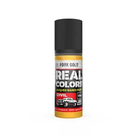 AK-Interactive Real Color - makett festék - Fork Gold RC831