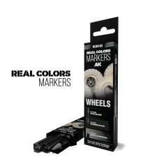   AK Interactive Wheels RC Markers Set (RCM102) – Professzionális Makettfesték Készlet
