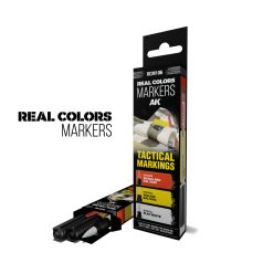   AK Interactive Tactical Markings RC Markers Set (RCM106) – Professzionális Makettfesték Készlet