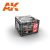 AK Interactive - REAL COLORS BASIC CLEAR COLORS SET - festékszett RCS022