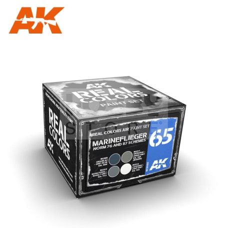 AK Interactive - REAL COLORS MARINEFLIEGER NORM 76 AND 87 SCHEMES - festékszett RCS065