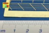 Aber Models Ships railing -five horizontal bars - hajókorlát, vízszintes