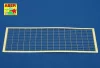 Aber Models Ships chain railing -two horizontal bars - hajókorlát, vízszintes