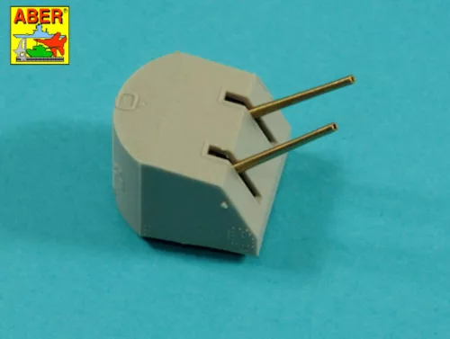 Aber Models Main Armament for US battleship Iova or Missouri 406mm x9, 127mm x20 - Iowa/Missouri csatahajó – főfegyverzet: 9×406 mm-es és 20×127 mm-es lövegcső