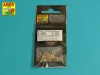 Aber Models Set of 20 pcs 40 mm Bofors Mk.1 barrels for US Navy ships - amerikai hadihajók – 20 db 40 mm-es Bofors Mk.1 lövegcső