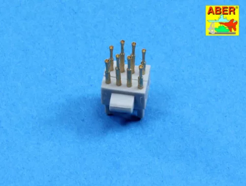 Aber Models Set of barrels for pom-pom AA gun - pom-pom légvédelmi löveg – lövegcső