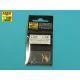 Aber Models Set of 16 pcs 37 mm L/83 barrels SK C/30 for German ships - német hajók – 16 db 37 mm-es L/83 SK C/30 lövegcső