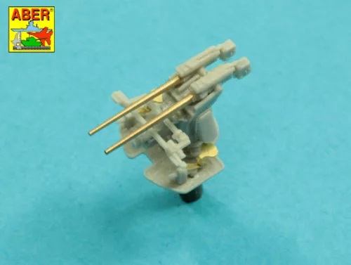 Aber Models Set of 16 pcs 37 mm L/83 barrels SK C/30 for German ships - német hajók – 16 db 37 mm-es L/83 SK C/30 lövegcső