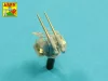 Aber Models Set of 16 pcs 37 mm L/83 barrels SK C/30 for German ships - német hajók – 16 db 37 mm-es L/83 SK C/30 lövegcső