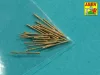 Aber Models Set of 20 pcs 20 mm L/65 barrels C/38 for German ships - német hajók – 20 db 20 mm-es L/65 C/38 lövegcső