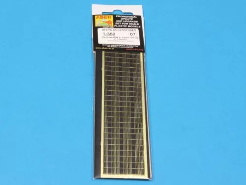 Aber Models German WWII Ships railing ( 1 choice ) - hajókorlát
