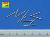 Aber Models 10 pcs 203mm barrels for Japan ships: Atago - japán hajók: Atago – 10 db 203 mm-es lövegcső