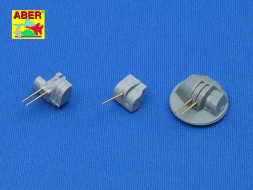 Aber Models 12 pcs 127 mm long barrels for Japan ships - japán hajók – 12 db 127 mm-es hosszú lövegcső