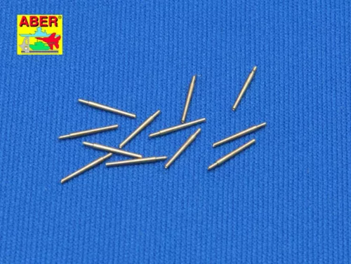 Aber Models 12 pcs 127 mm short barrels for Japan ships - japán hajók – 12 db 127 mm-es rövid lövegcső