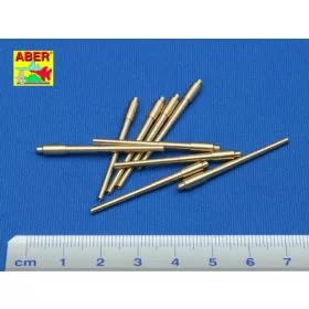   Aber Models Set of 9 pcs 406 mm barrels Missouri - készlet: 9 db 406 mm-es lövegcső Missouri