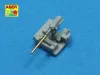 Aber Models Set of pcs 127 mm barrels for U.S.Navy ships - amerikaiNavy hajók – db 127 mm-es lövegcső