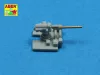 Aber Models Set of pcs 127 mm barrels for U.S.Navy ships - amerikaiNavy hajók – db 127 mm-es lövegcső