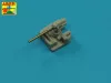 Aber Models Set of pcs 127 mm barrels for U.S.Navy ships - amerikaiNavy hajók – db 127 mm-es lövegcső